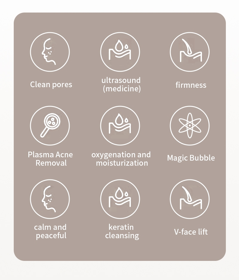 Bestseller Skin Cleansing 9 In 1 Oxygen Spray Hydro Dermabrasion Face Care Small Bubble Device Kit Hydro Water Jet Peel Machine