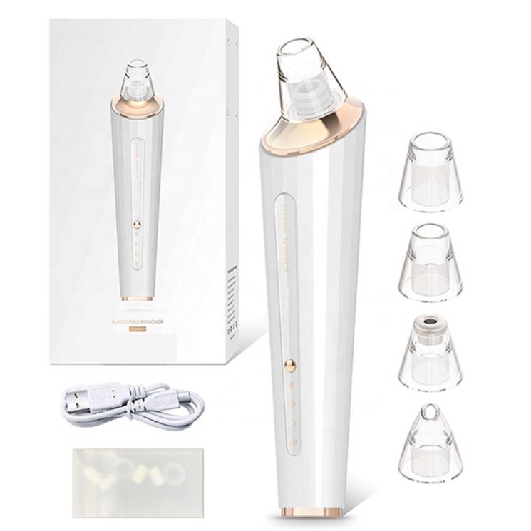 Blackhead Remover Suction Facial Vacuum Beauty Machine Acne Treatment Waterproof Pore Cleanser Set