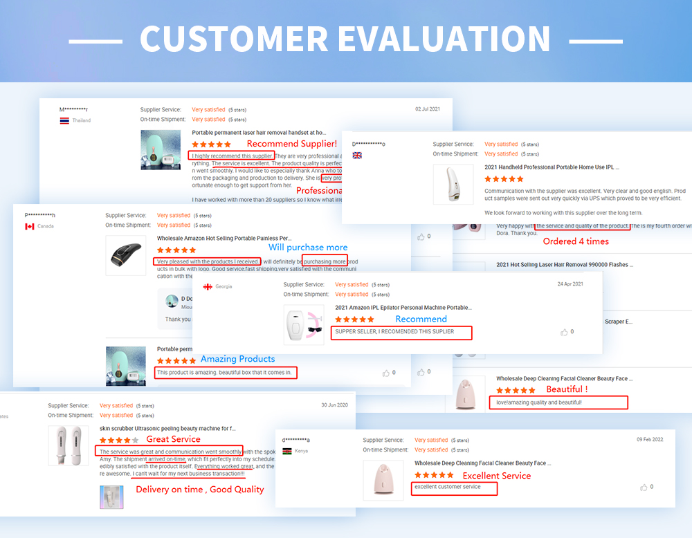 Customer Evaluation Feedback