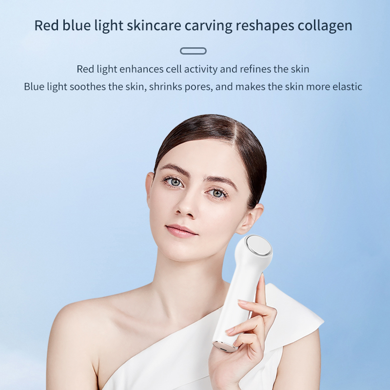 Yanxer Cryo Therapy Skin Rejuvenation Machine Heating Cooling EMS Electroporation Cryo Facial Beauty Device