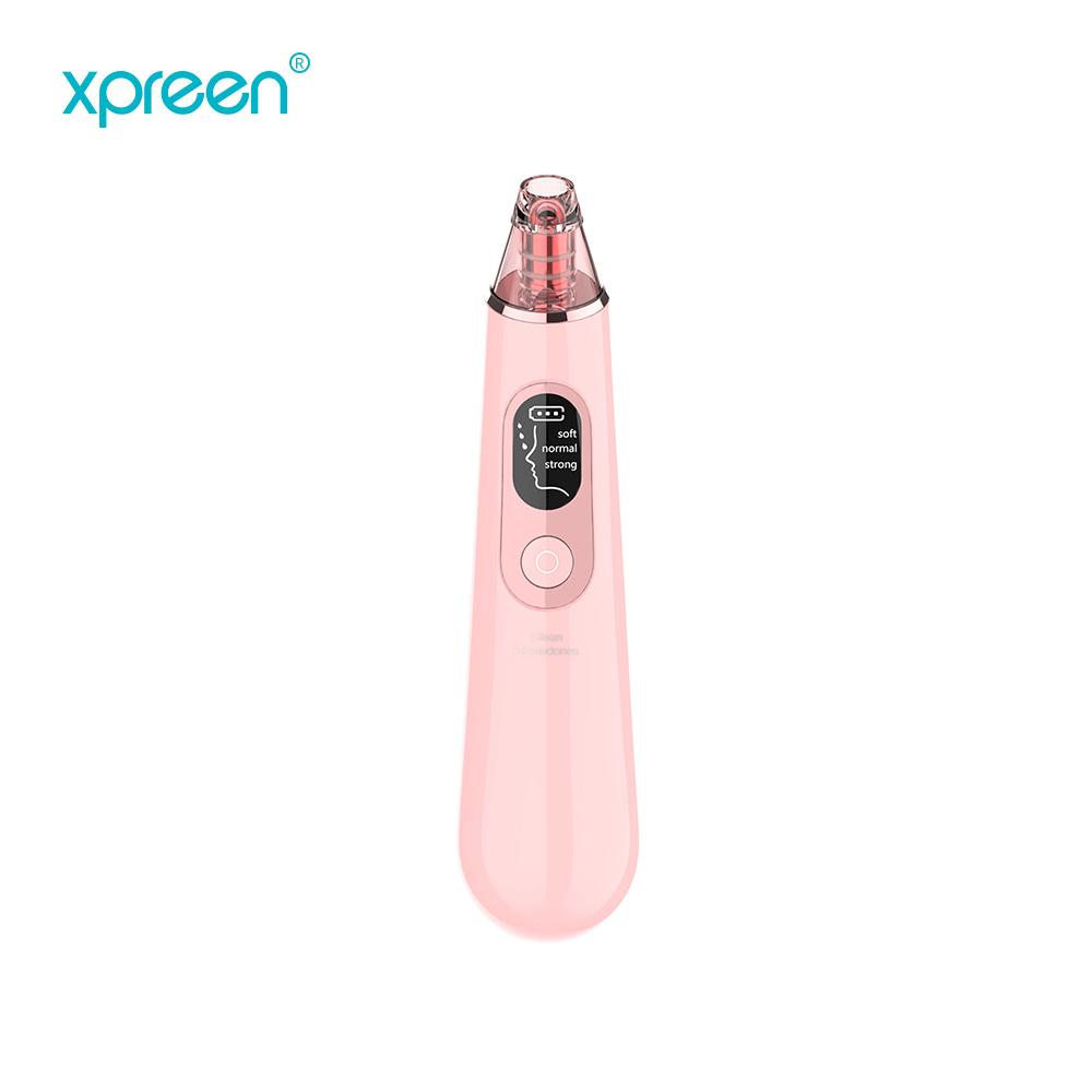 2024 New Xpreen Electric Facial Pore Cleaner Blackhead Vacuum Remover Machine Handheld Blackhead Vacuum Device
