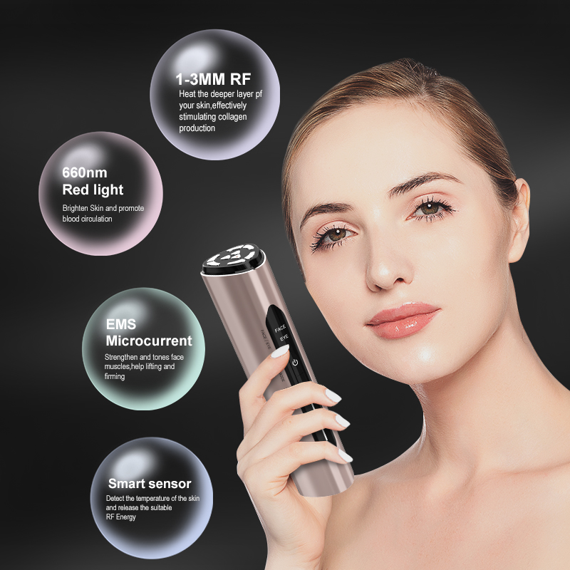 2024 Latest Facial Microcurrent Device Non-invasive Skin Tightening Machine For Wrinkle Reduction Facial Lift