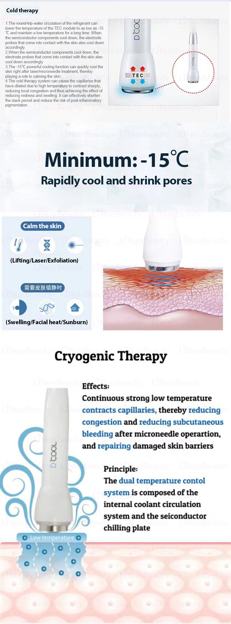 Cryo Electroporation Handpiece Details