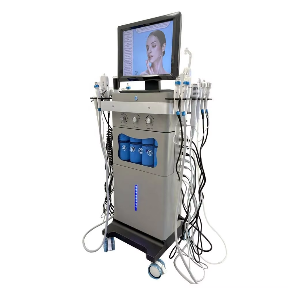 Hydra Aqua Peeling Hydro Dermabrasion Machine Facial Microdermabrasion Equipment Made of Durable ABS Material