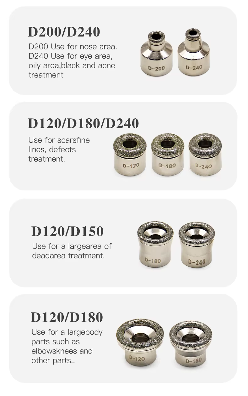 Desktop 2-in-1 Vacuum Diamond Microdermabrasion Pore Cleansing Machine Skin Rejuvenation Eye Care All Skin IT/AU Compatible