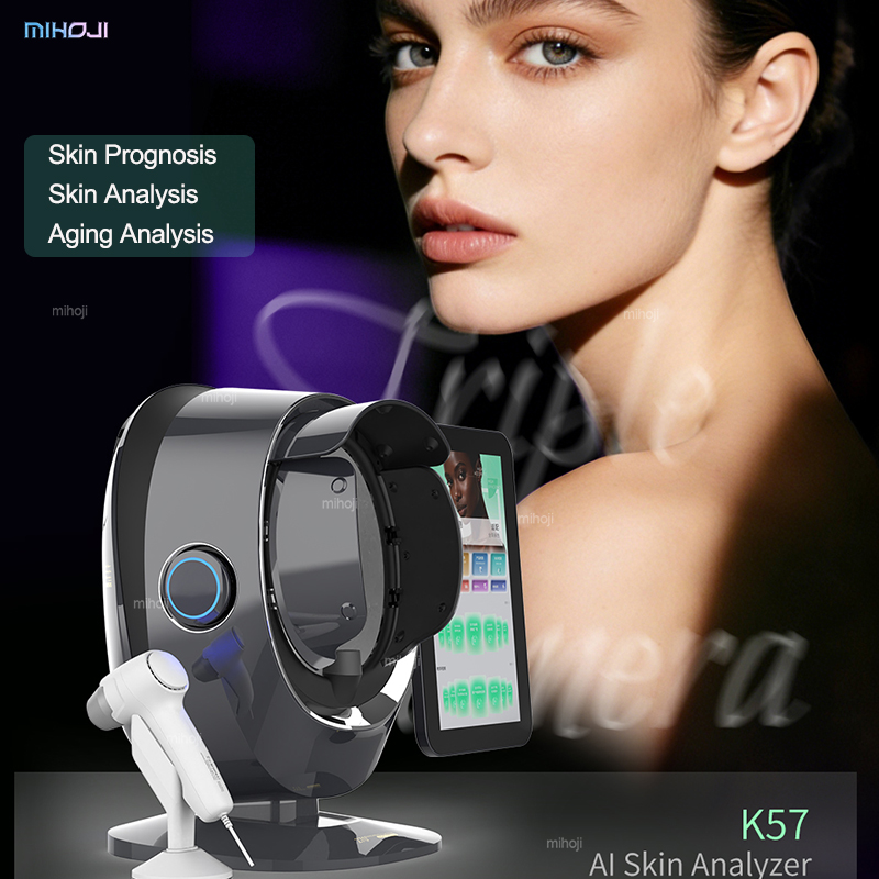 Portable Black Skin Analyzer Machine Suppliers K57 Bitmoji Black Skin Analysis 3D Machine Home Use Skin Analyzer