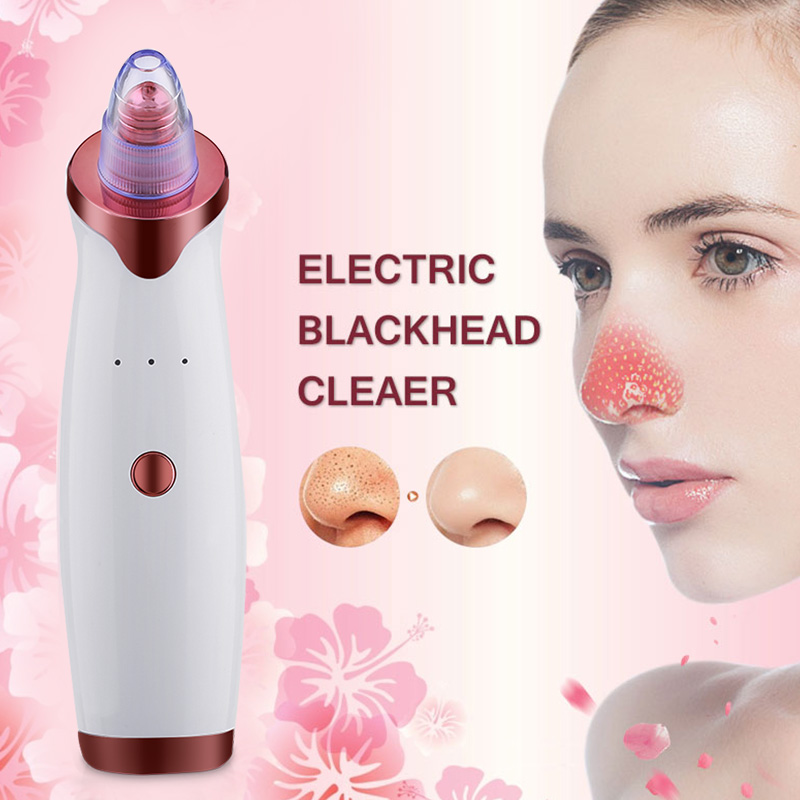 Facial Pore Cleaner Black Head Remover Blackhead Vacuum Machine Acne Scar Removal Comedone Extractor Acne Treatment Tool Nose