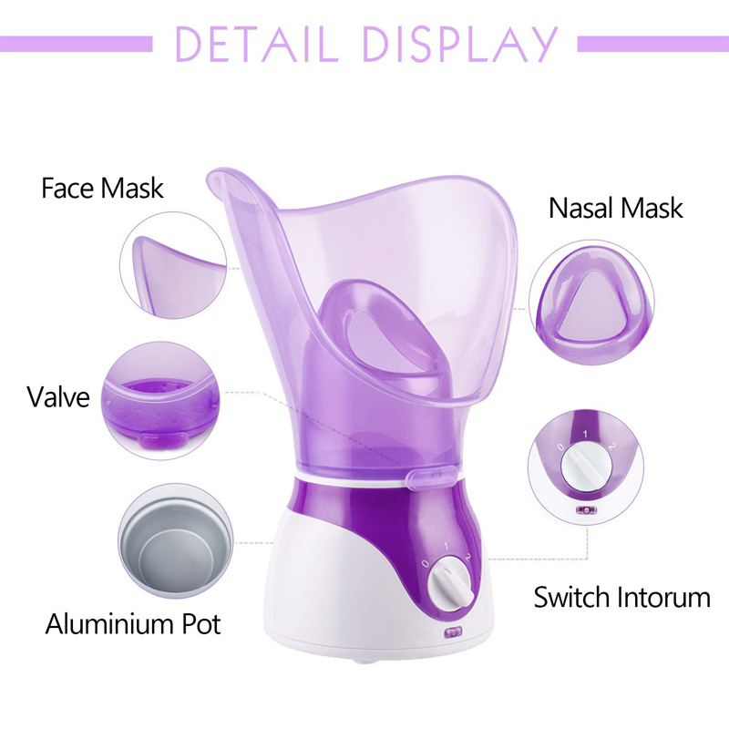 Facial Steamer Professional Steam Inhaler Detail 9