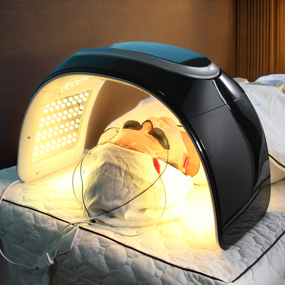 7 Color LED Light Therapy Skin Care Machine Red Light Therapy Wrinkle Removal Device LED Facial Mask Beauty Equipment