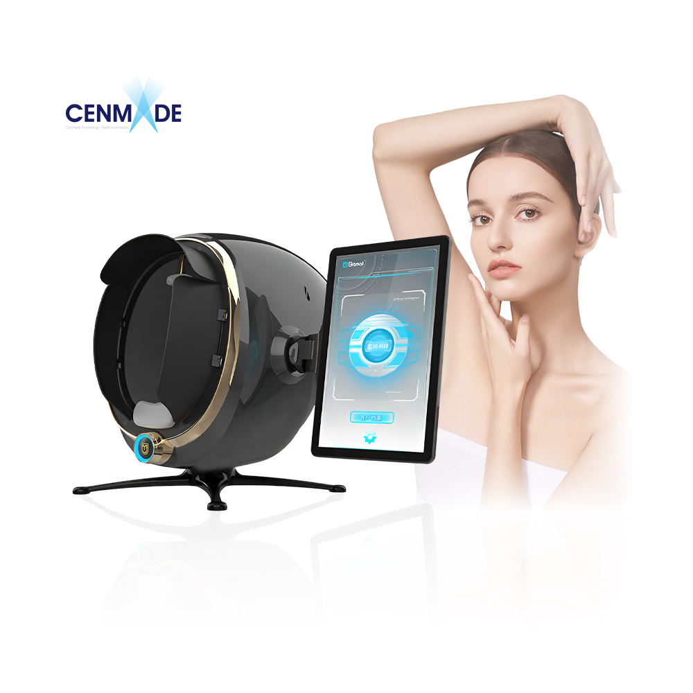 Wood Lamp Skin Analyzer Machine Facial Diagnostic Instrument Facial Moisture Test Facial Analysis 3d Skin Analysis Machine