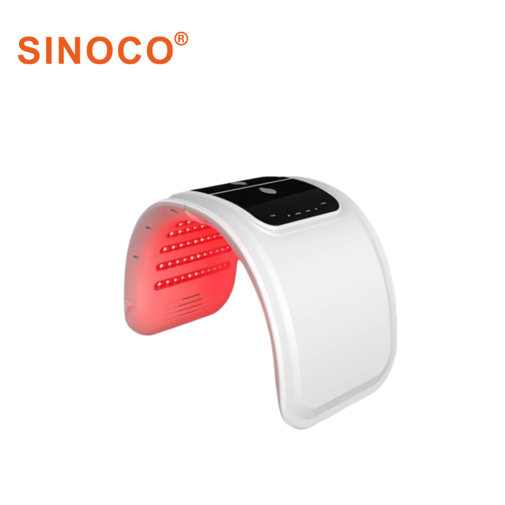 Cost-effective Portable 7 Colors Spray PDT Lightning Folding Beauty Machine Led Light Therapy for Facial Treatment Pain Relief