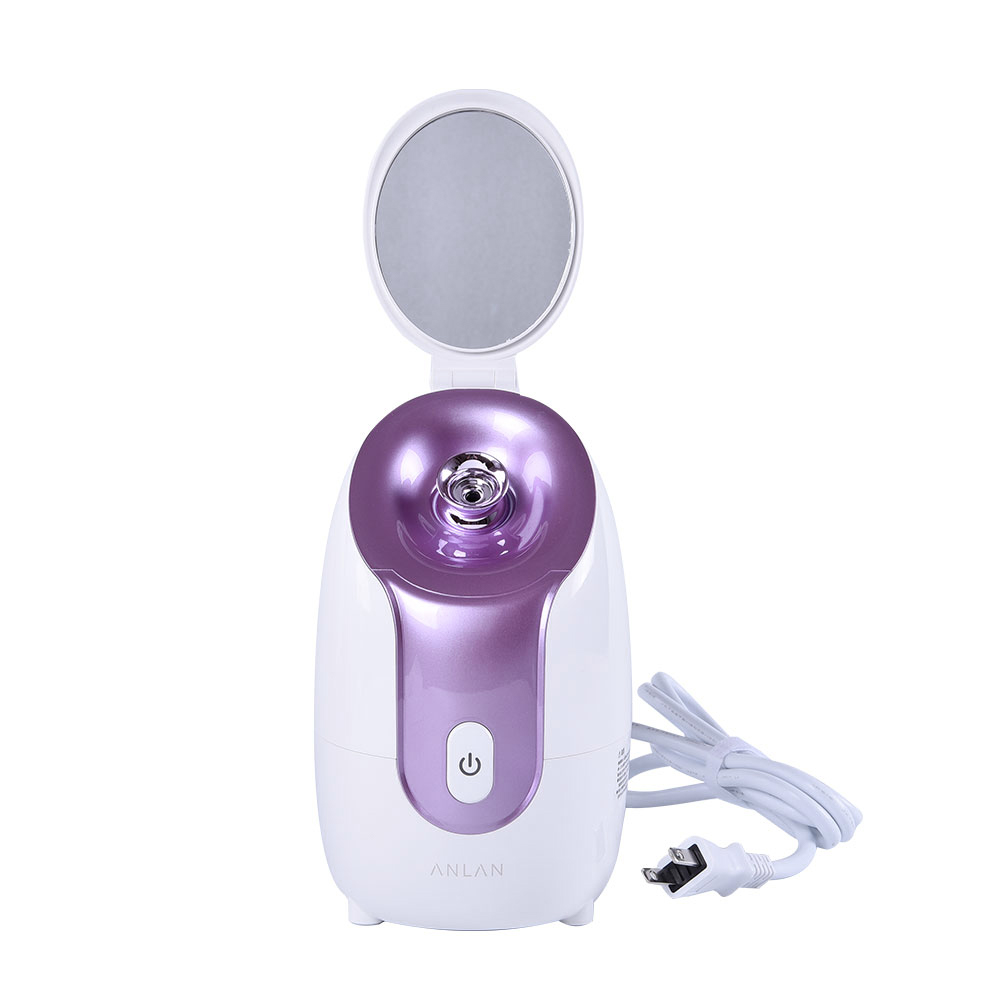 Mirror Equipped Face Steam Machine Vaporizado Facial Steamer with Fruits Vegetables and Aromatherapy Can Be Added