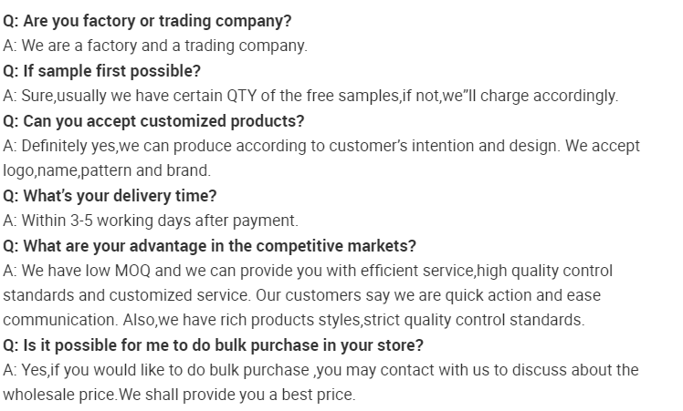 Frequently Asked Questions