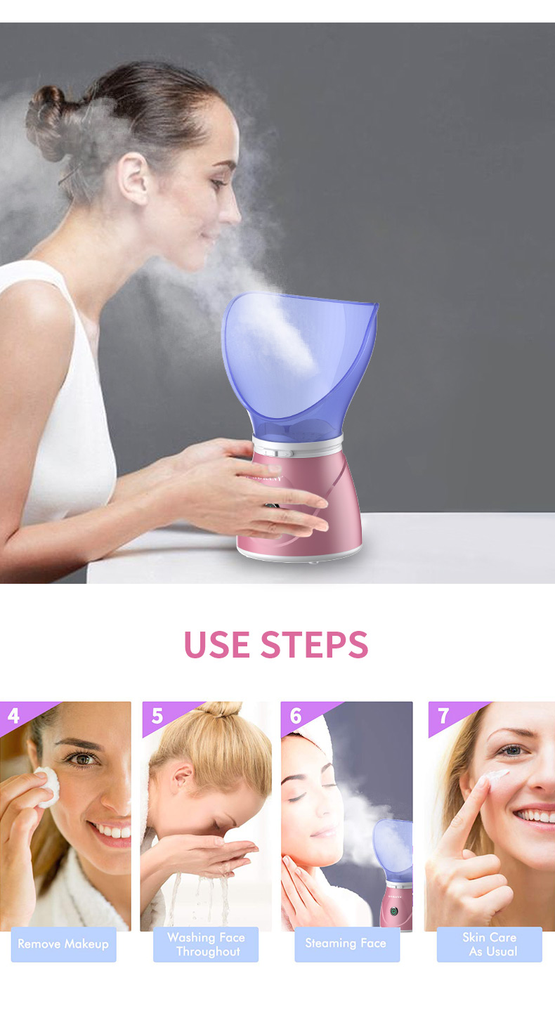 2024 Professional Face Steamers Humidifier Wholesale Ionic Facial Steamers Machine