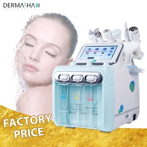 Free Gift Upgrade Hydra Micro Dermabrasion Machine Facials Vacuum Blackhead Remover 6 in 1 H2o2 Hydrofacials Machine