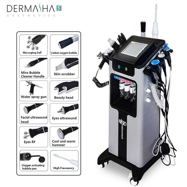 Beauty Device 2024 Skin Care Machine China Multifunctional Microdermabrasion Machine Microcurrent Technology for Professional