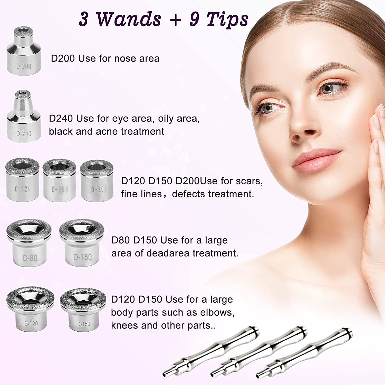 Dermabrasion Device Accessories