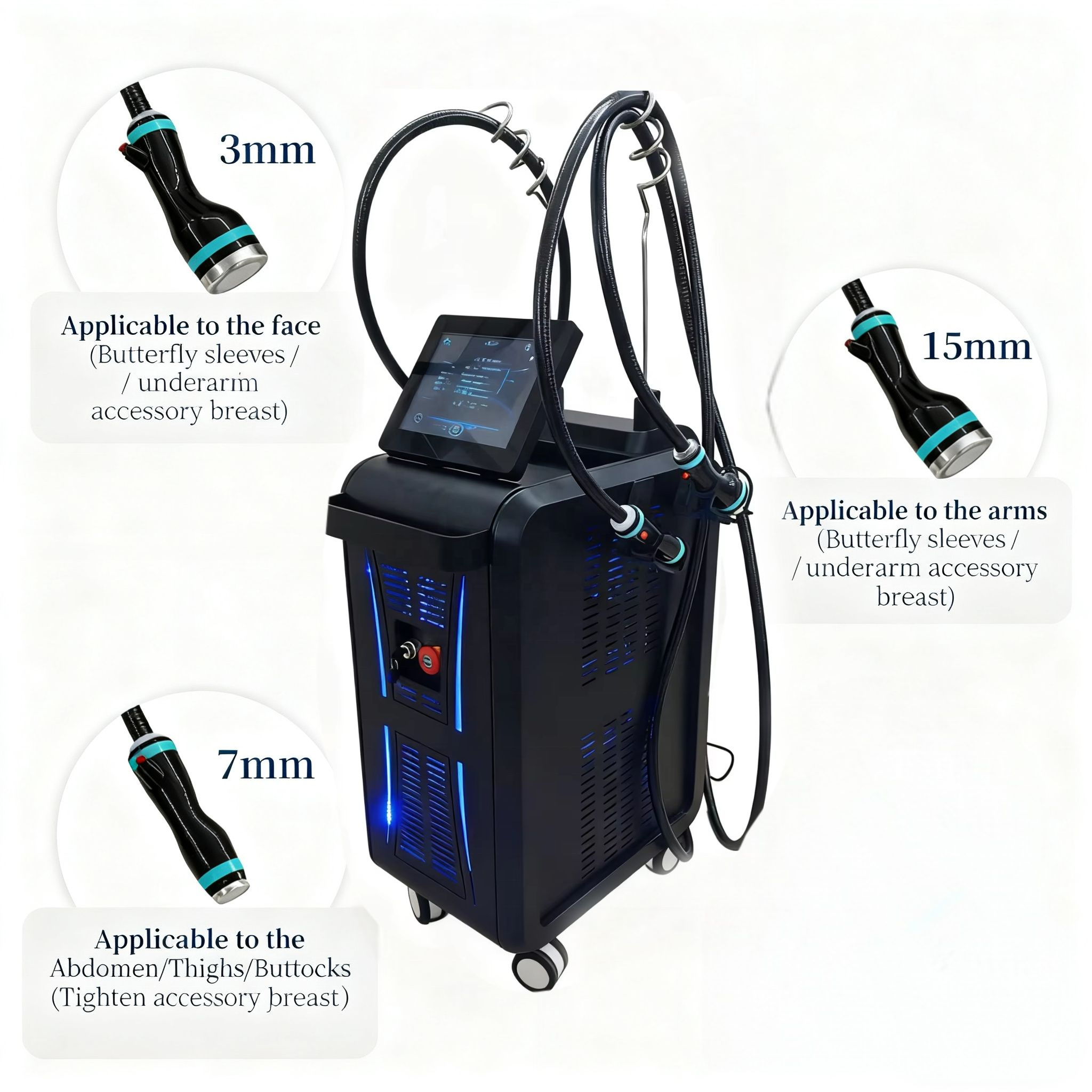Cryo-microwave Cold Therapy Facial &amp; Body Shaping Device Low Temperature Treatment Therapy Aesthetic Equipment Commercial