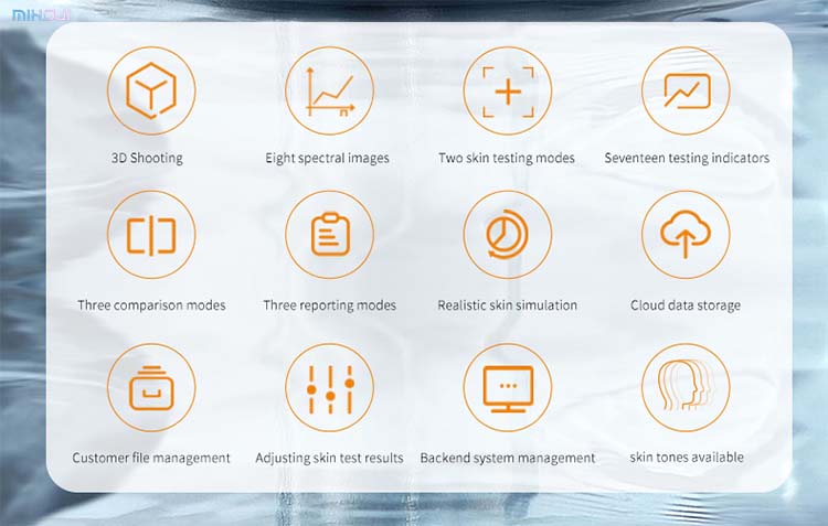 Skin Analyzer Detail 1