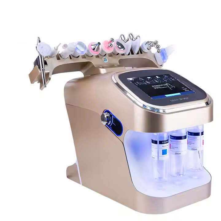 Hydra Bubble 10-in-1 Home Use Skin Beauty Machine Facial Care Equipment with Oxygen Jet Peel & H2O2 Deep Cleaning Model