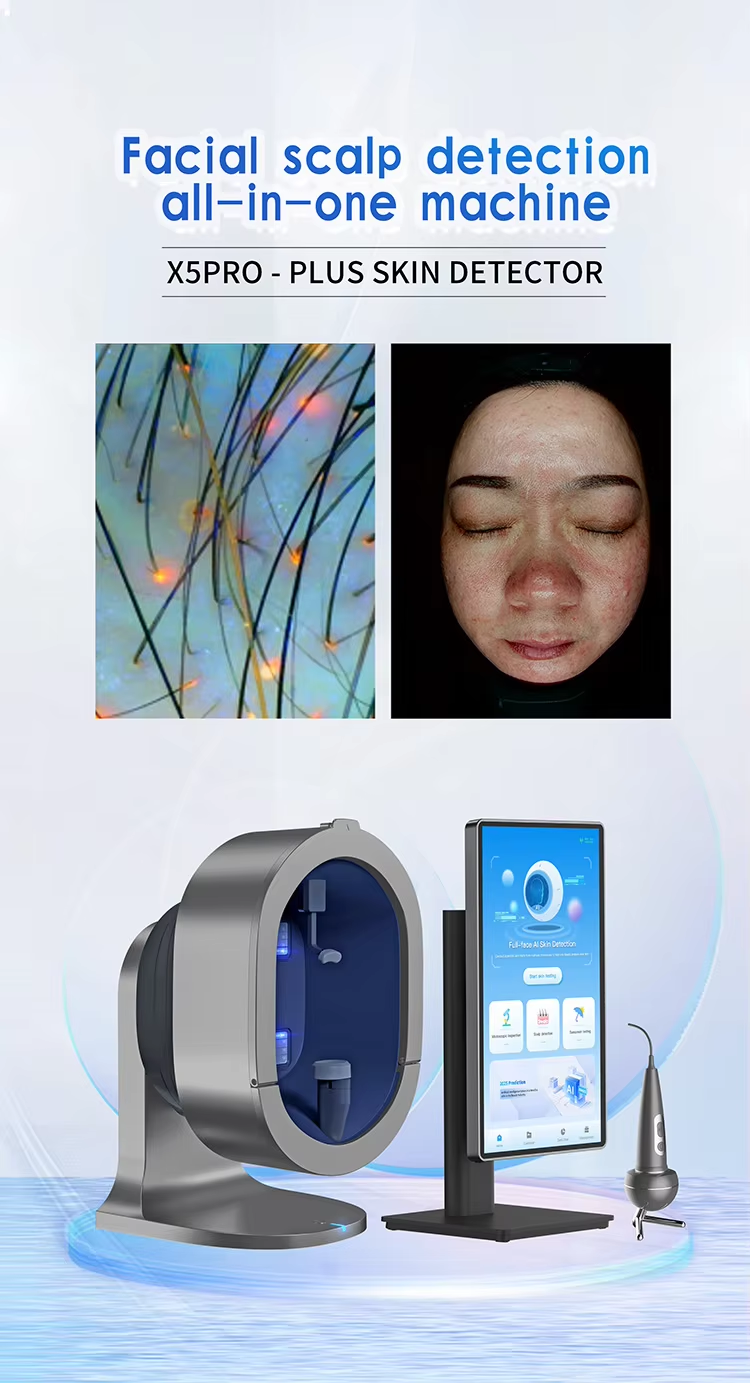 AI Intelligent Skin Analyzer Features