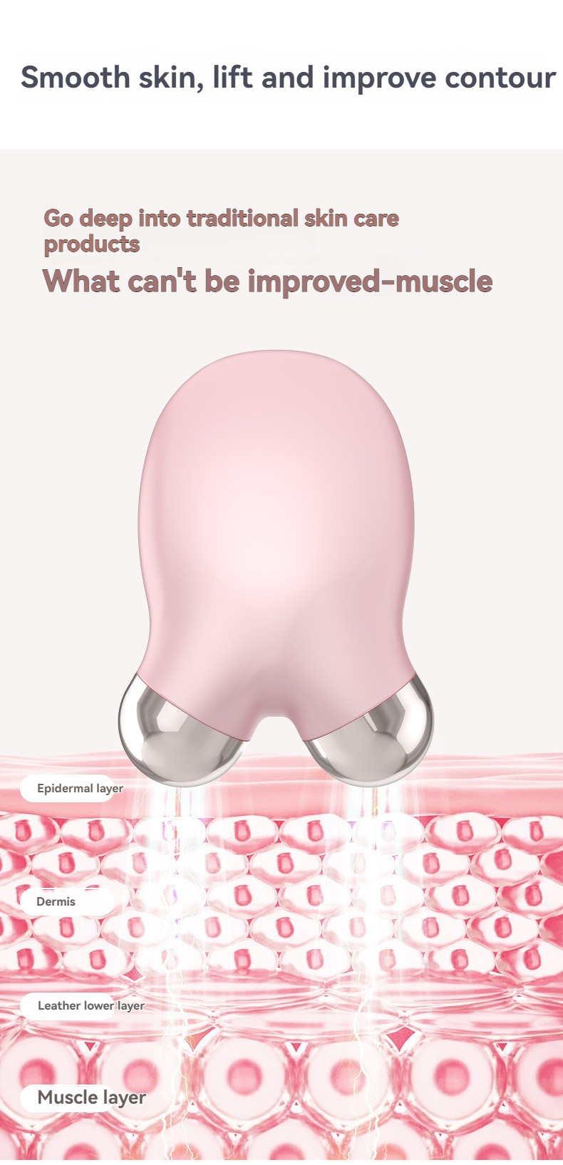 Microcurrent Face Massager Detail 4