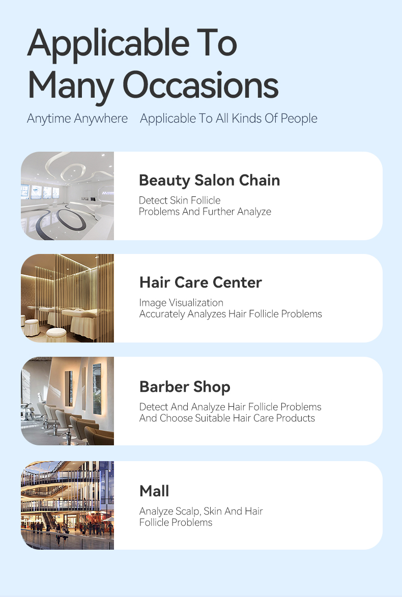 RF beauty instrument accessories