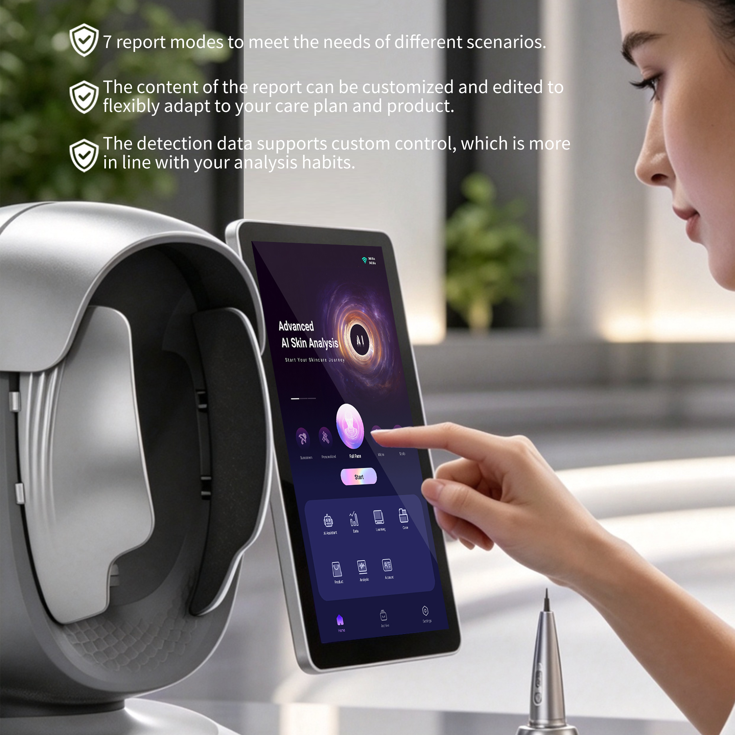 Smart Skin Analysis Machine for Professional Use