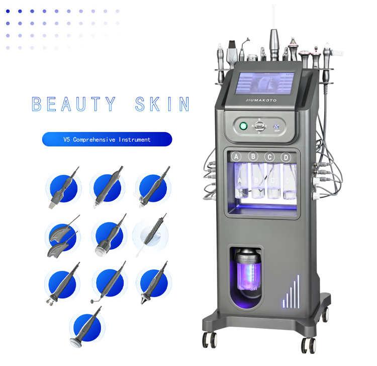 2026 Hot Selling 10 in 1 Crystal Dermabrasion Machine Hydro Dermabrasion Hydra Dermabrasion Machine Bubble Facial Machine