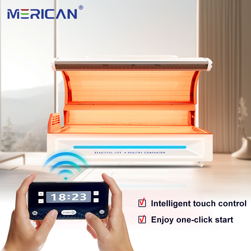 Merican Full Body Red LED Infrared Light Therapy Bed For Beauty Salon And Spa Care