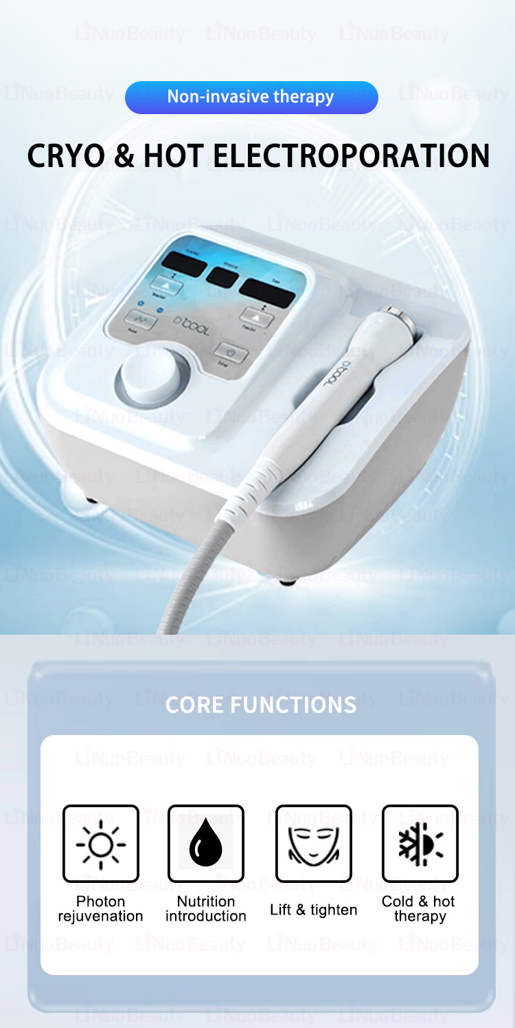 Portable Skin Cool Facial Device Overview