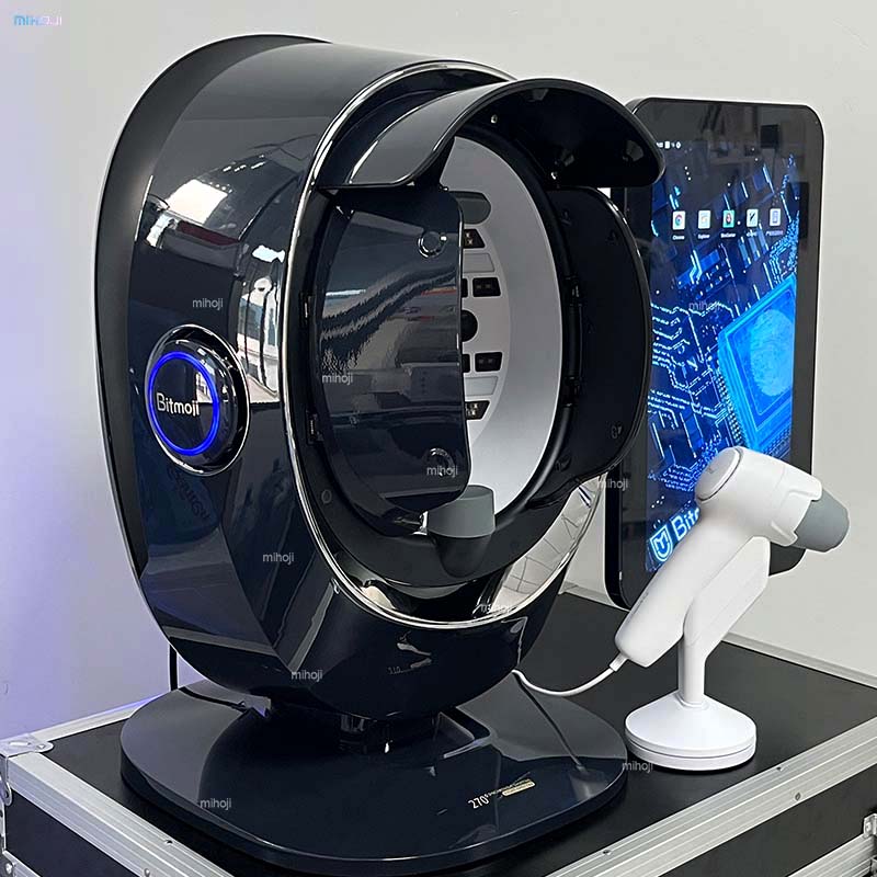 Portable Black Skin Analyzer Machine Suppliers K57 Bitmoji Black Skin Analysis 3D Machine Home Use Skin Analyzer