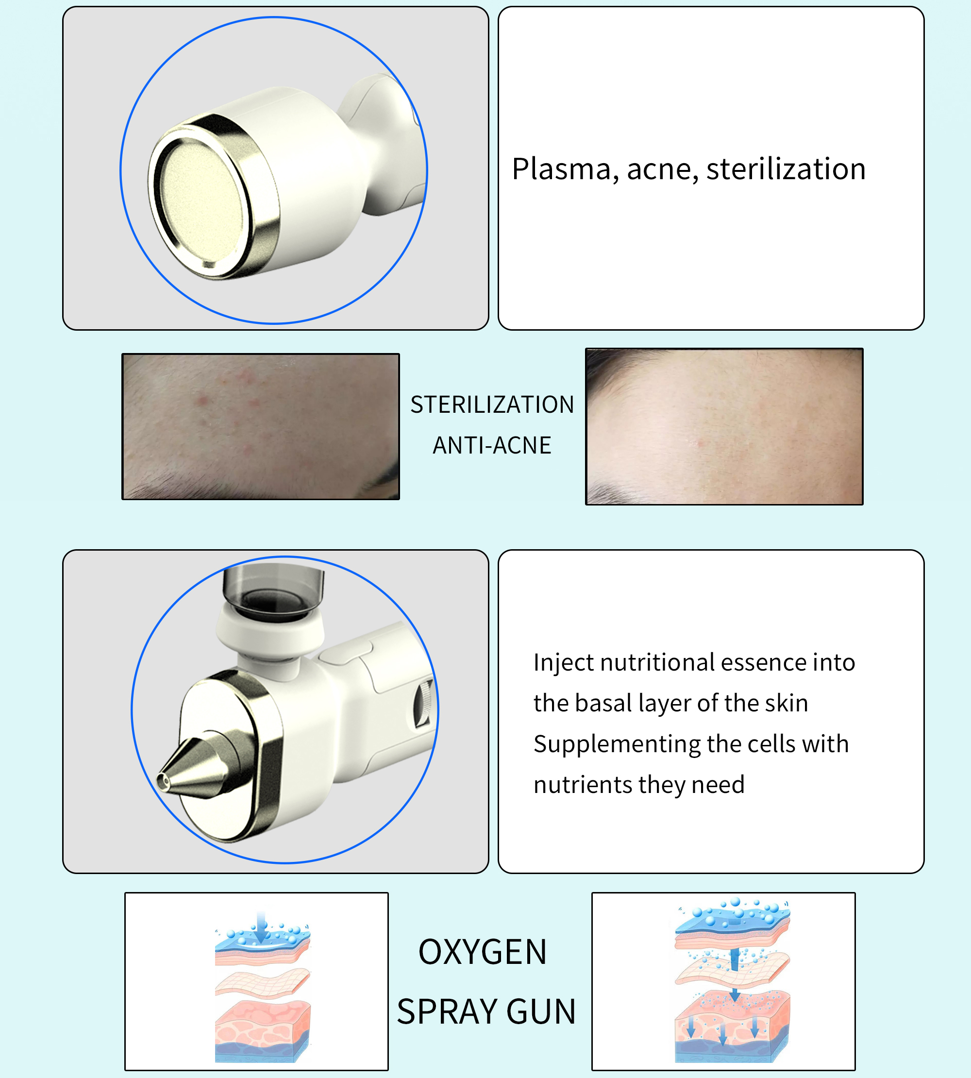 8 in 1 Facial Beauty Instrument Feature 5