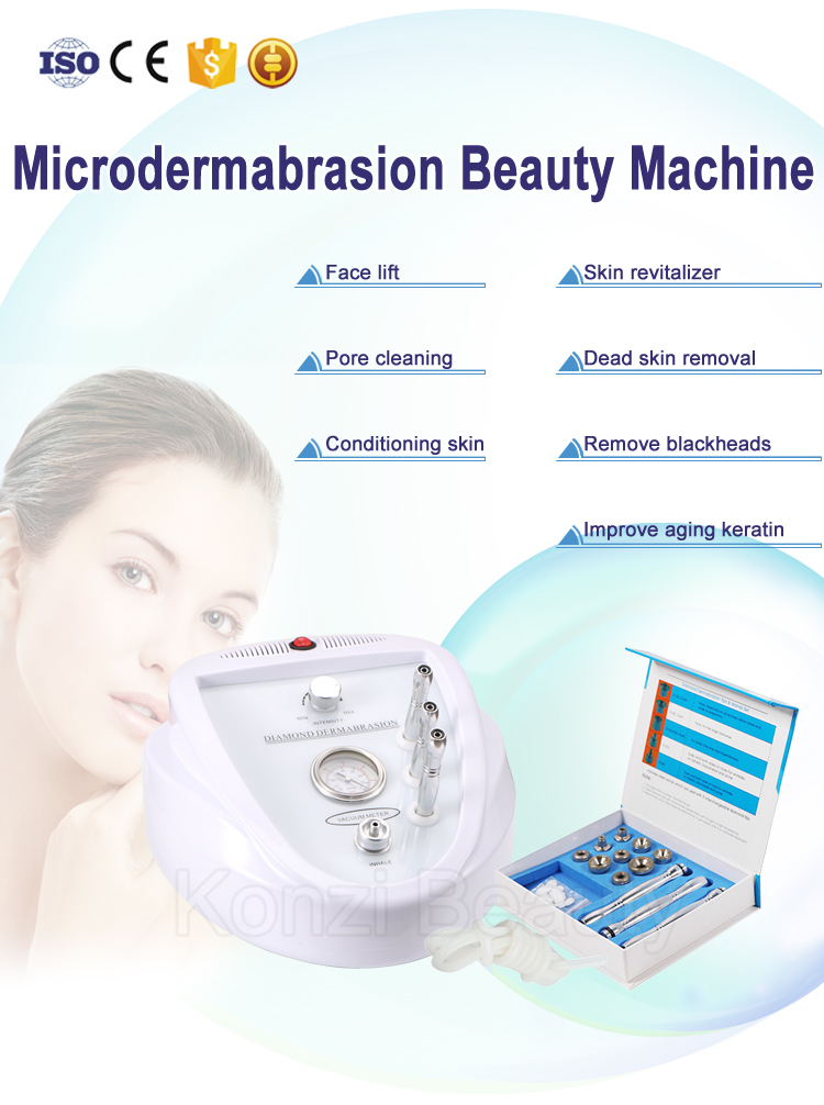 Home Use Strong Vacuum Suction Microdermabrasion Machine Diamond Dermabrasion Face Clean