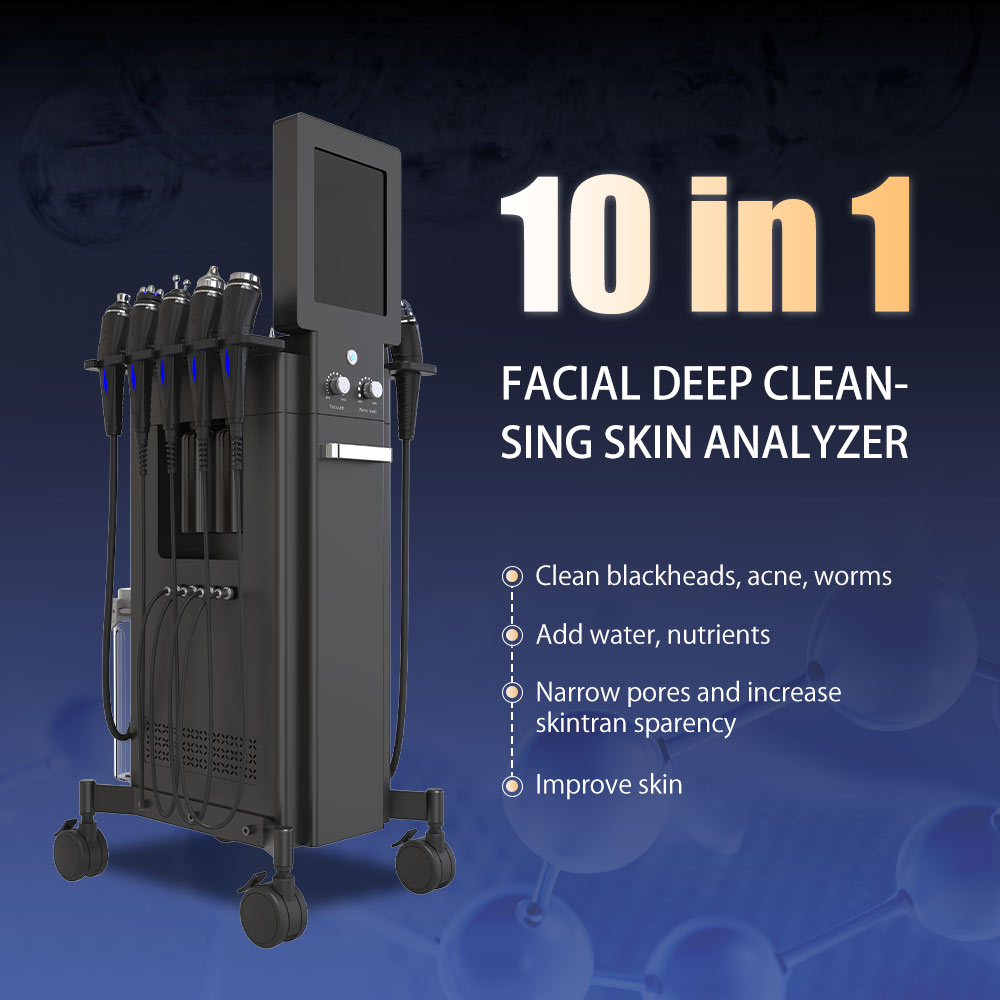 Seaheart HydraMaster Patent Hydro Oxygen Facial Machine for Skin Bubble Clean Deep Moisturizing Face Lift