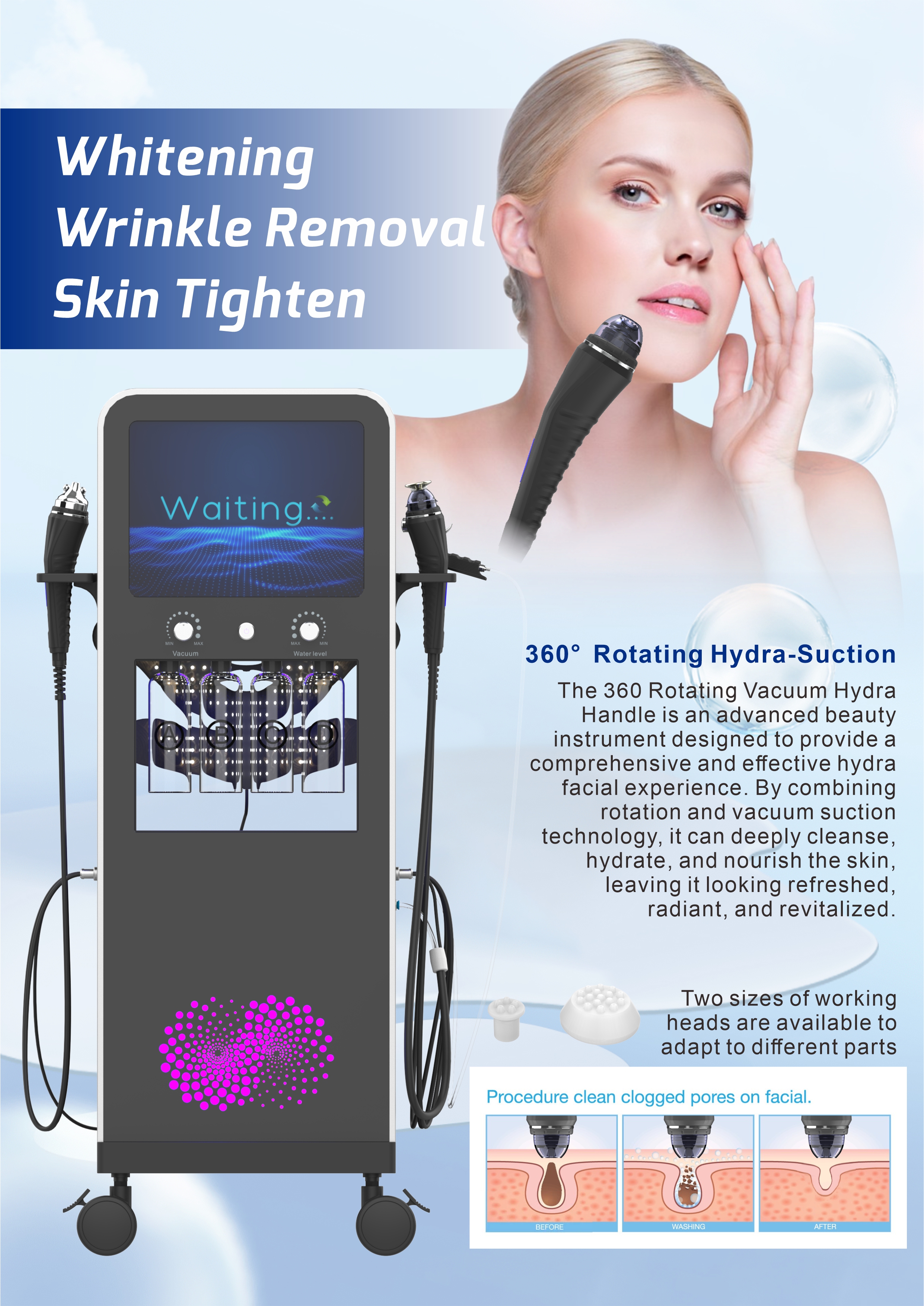Hydra Dermabrasion Machine Detail 1