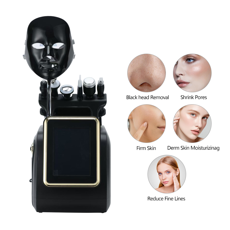 Hot Sale 7 In1 Hydro Dermabrasion Facial Machine For Skin Rejuvenation And Deep Cleansing Salon Beauty Equipment