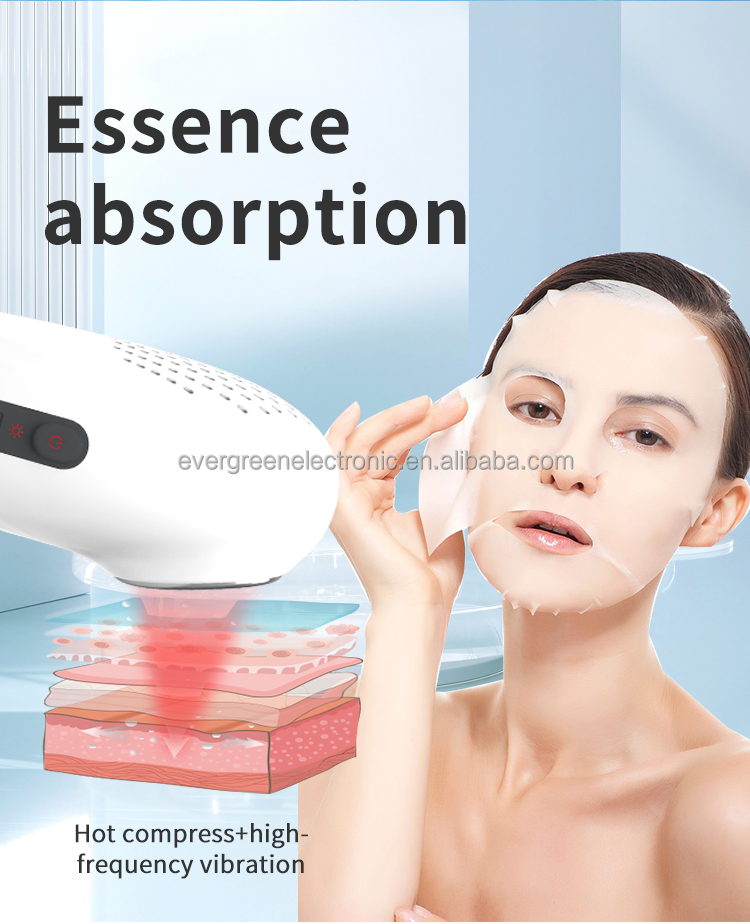 portable tightening cold cryo therapy skin facial anti-aging machine face massager hot and cool