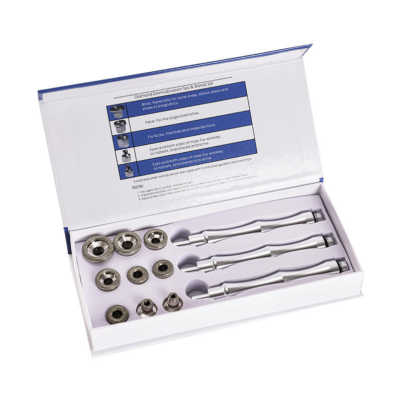 3-in-1 Professional Diamond Microdermabrasion Machine Skin Polishing Device With Oxygen Infusion and Blackhead Extraction