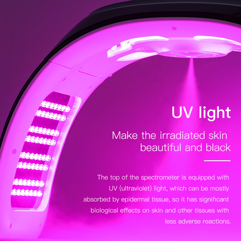 7 Color LED Light Therapy Skin Care Machine Red Light Therapy Wrinkle Removal Device LED Facial Mask Beauty Equipment