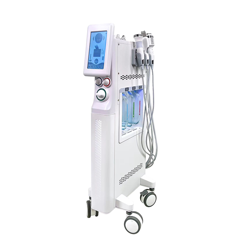 6 In 1 Water Oxygen Jet Ultrasonic Deep Cleaning Microdermabrasion Hydra Dermabrasion Facial Machine Aqua Peel Facial Machine