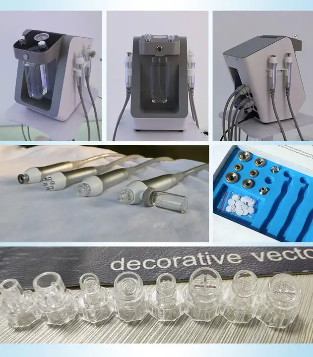 The principle of hydro dermabrasion beauty machine