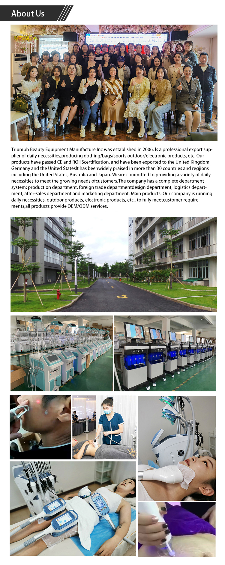 Manufacturing and Quality Assurance Process