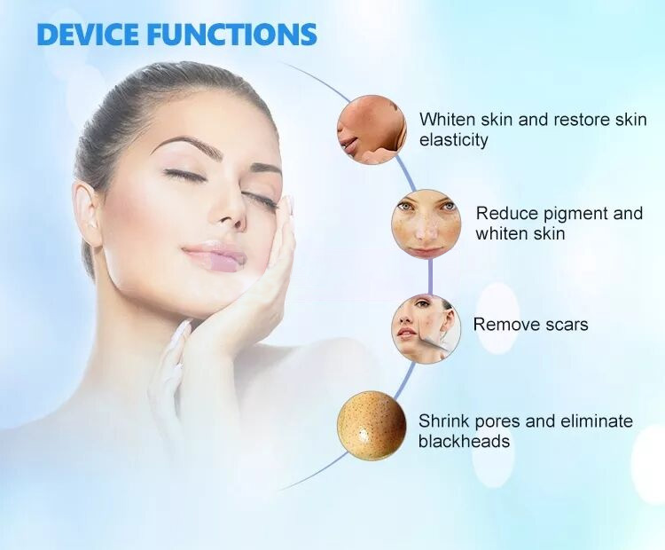 Household Hydra Microdermabrasion Peel Facial Oxygen Jet Machine Microdermabrasion Machine Black Head Removal