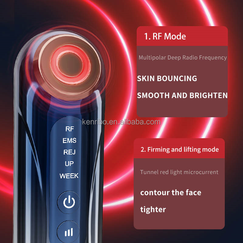 Microcurrent High Frequency Facial Skin Tightening Massager Anti-Aging Firming Skin Beauty Lift Facial Frequency Wand Device