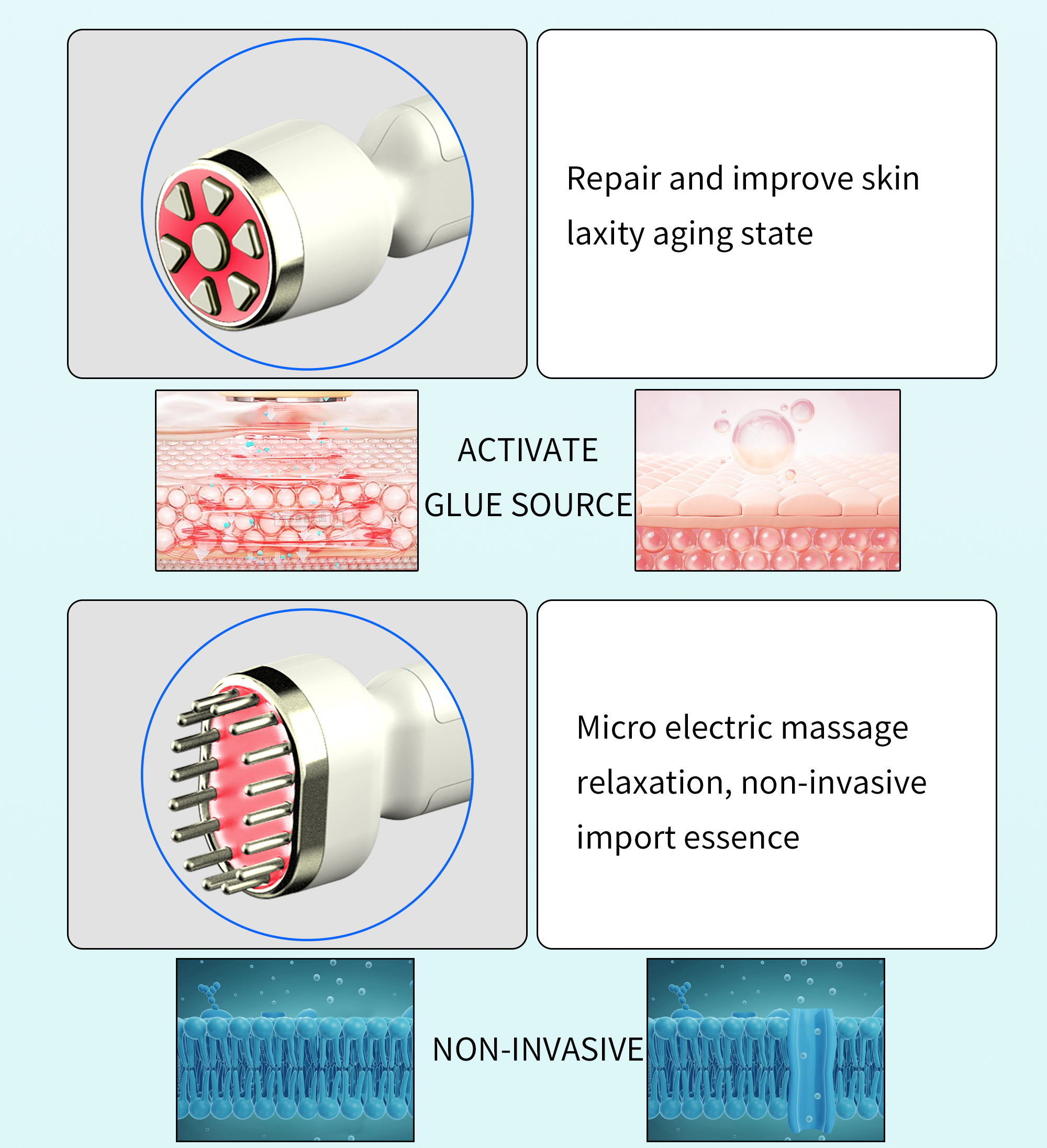 8 in 1 Facial Beauty Instrument Feature 4