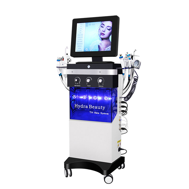 Beauty Facial Machine Aqua Peeling Hydro Microdermabrasion Oxygen Jet Technology Stainless Steel CN Origin Commercial Eyes