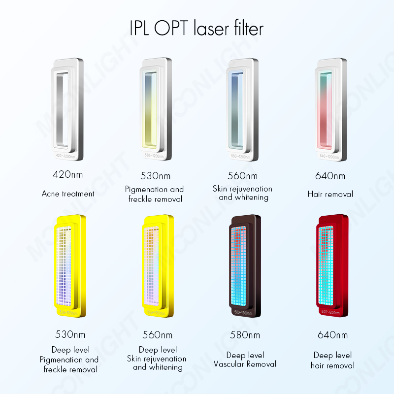 OEM Permanent IPL Diode Laser Facial Skin Rejuvenation Hair Freckle Removal