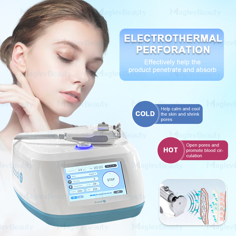 Acool Promote Lymphatic Circulation Skin Whitening Tightening Wrinkle Removal Shrink Pores Beauty Acool Cryotherapy Face Lift