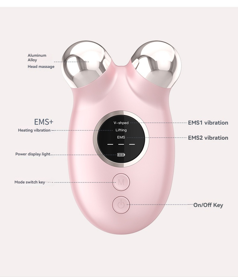 Microcurrent Face Massager Detail 6